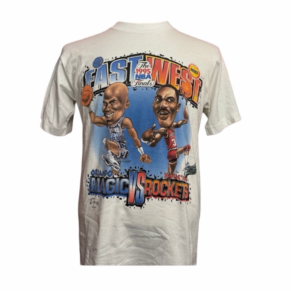 Vintage 1995 NBA East vs West Graphic T-Shirt